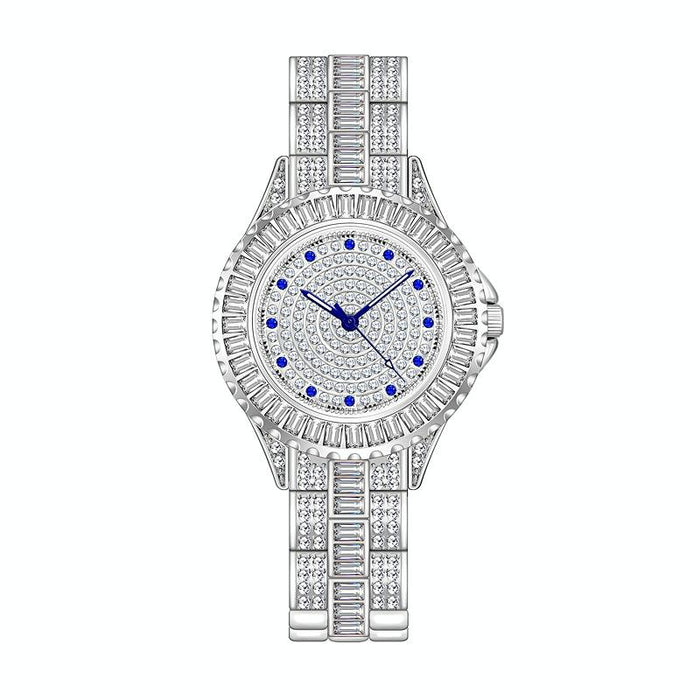 Fa1686 Diamond Inlaid Women Jewelry Chain Watch