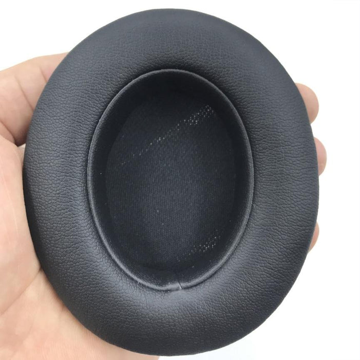 2 Pcs Leather Soft Breathable Headphone Cover For Beats Studio 2/3 - Black