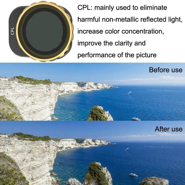 Mini 3 Pro Camera Filters   ZG CPL Style