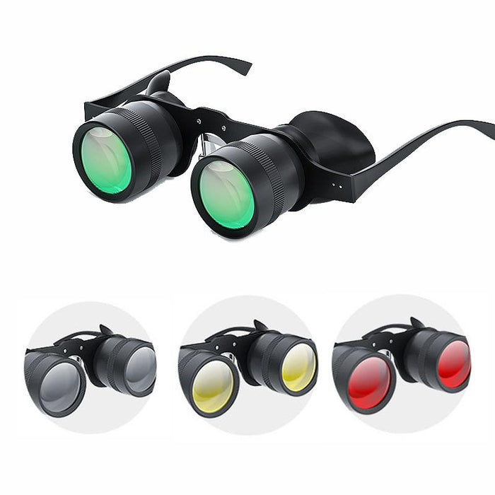 D-1548 10X Hd Adjustable Focus Fishing Binoculars - With Tricolour Polarised Lens