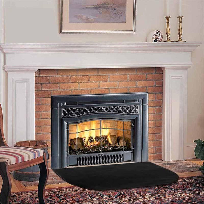 Fireplace Fireproof Mat Flame Retardant Fiberglass Insulation Blanket 100 X 150Cm