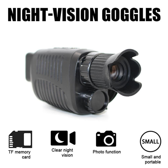 Video Pictures 5X Hd 1080P Digital Night Visual Instrument Infrared Single Tube Binoculars & 16G Memory