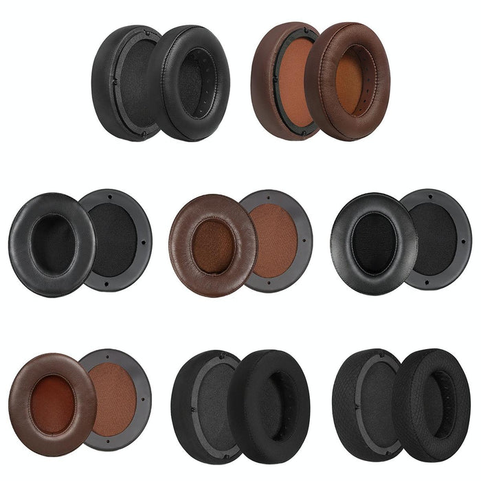 For Edifier W855Bt 2Pcs Headset Soft And Breathable Sponge Cover - Brown