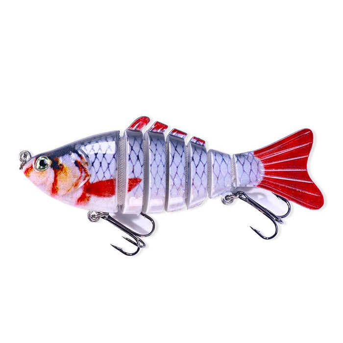 7 Section Vib Minnow Fishing Lures 10cm 15g