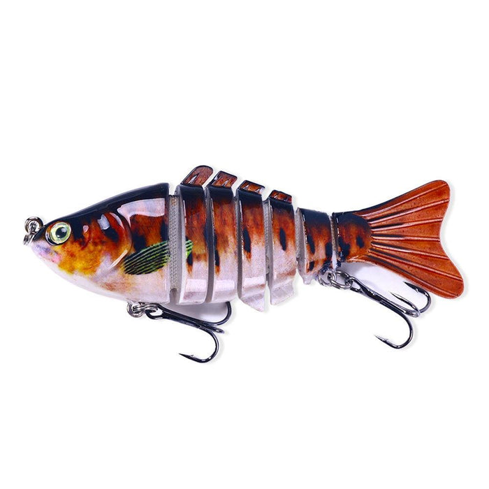 7 Section Vib Minnow Fishing Lures 10cm 15g