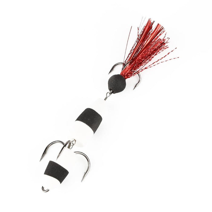 Soft Worm Bait with Foam Hook and Three Anchor Hook Size M