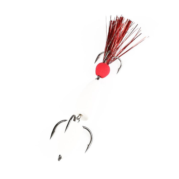 Soft Worm Bait with Foam Hook and Three Anchor Hook Size M