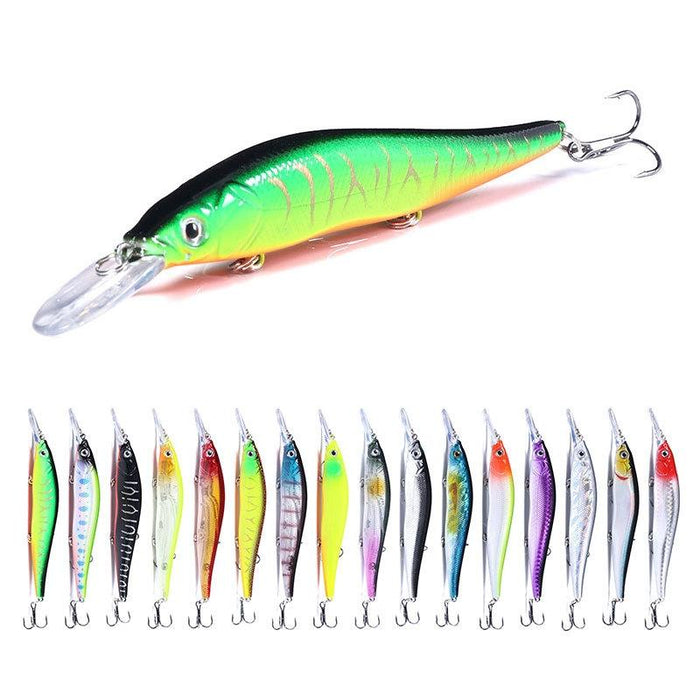 Long Casting Floating Minnow Bionic Lures 13.5cm/15.6g