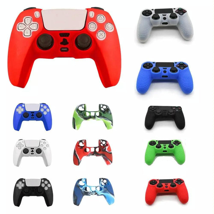 For Ps5 Controller Silicone Case Protective Cover - Red