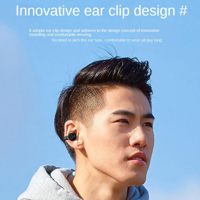 Z28 Wireless Ear Clip Type Single-Ear Bluetooth 5.3 Earphone