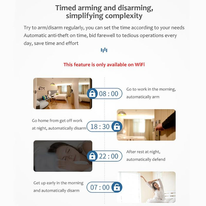 Tuya App Control Wireless Pir Motion Sensor Alarm Wifi Motion Detector