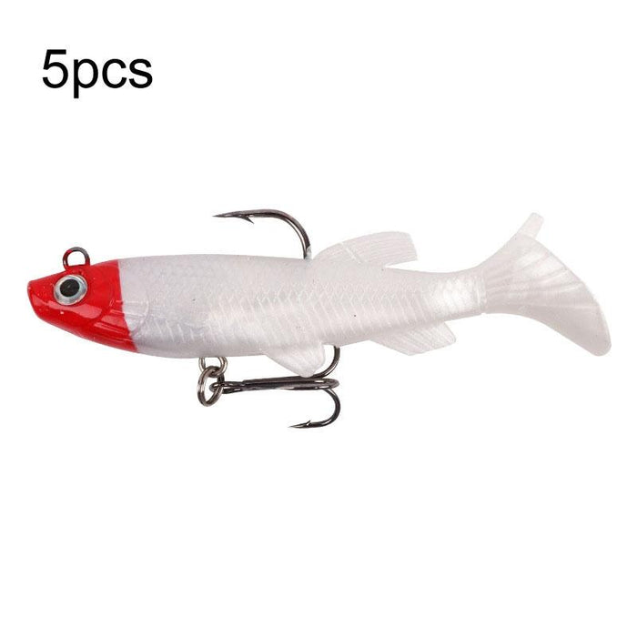 5 Roadrunner Soft Luminous Leadhead Lures