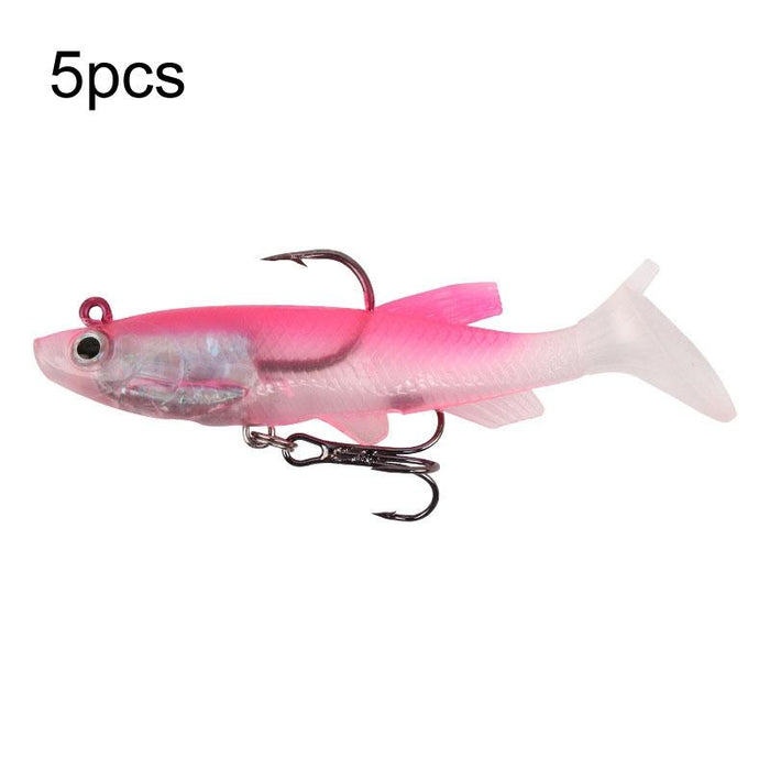 5 Roadrunner Soft Luminous Leadhead Lures