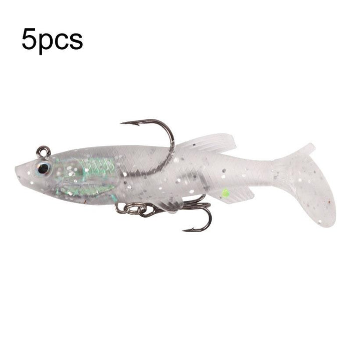 5 Roadrunner Soft Luminous Leadhead Lures