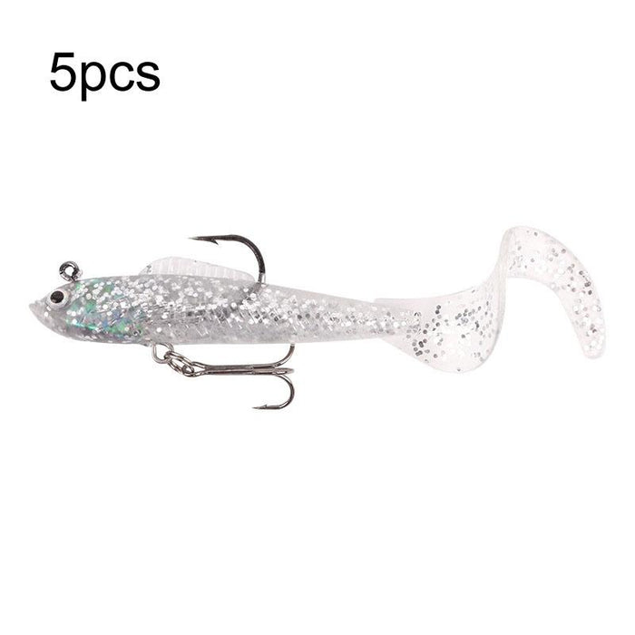 5 Roadrunner Soft Luminous Leadhead Lures