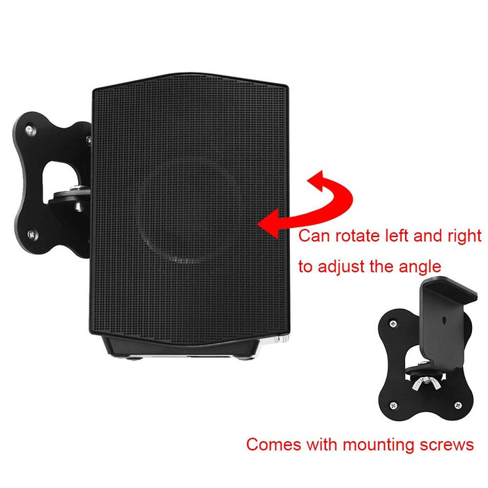 For Samsung Hw-Q990B / Hw-Q930B / Hw-Q930C / Hw-Q990C Bluetooth Speaker Metal Wall Mount Rack Black