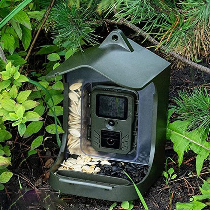 Bc303 Bird Feeder Outdoor Trail Camera Bird Watching Camera With Motion Sensor Army Green