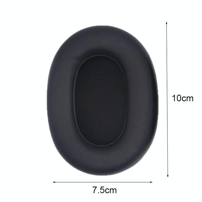 2Pcs For Jabra Elite 85H Headphone Leather Case Sponge Earmuffs Earpad Protective Cover