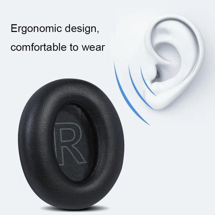 1Pair For Anker Soundcore Life Q30 Headphone Leather Case Sponge Earmuffs