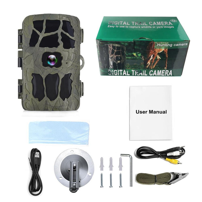 H982 4K Infrared Waterproof Induction Night Vision Monitor Animal Hd Outdoor Cameras Camouflage