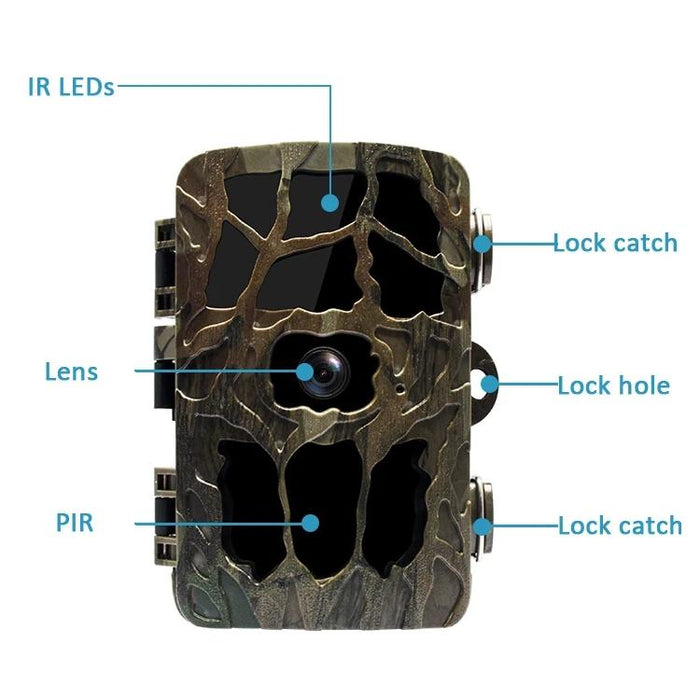 H982 4K Infrared Waterproof Induction Night Vision Monitor Animal Hd Outdoor Cameras Camouflage