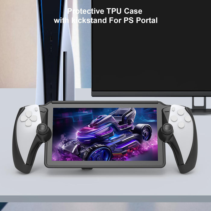 For Playstation Portal Handle Jys Tpu Protective Case With Stand