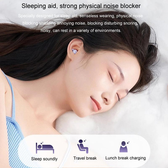 Q26 Sleep Mini Wireless Bluetooth 5.0 Earphone Invisible Comfortable Noise Canceling Earphones