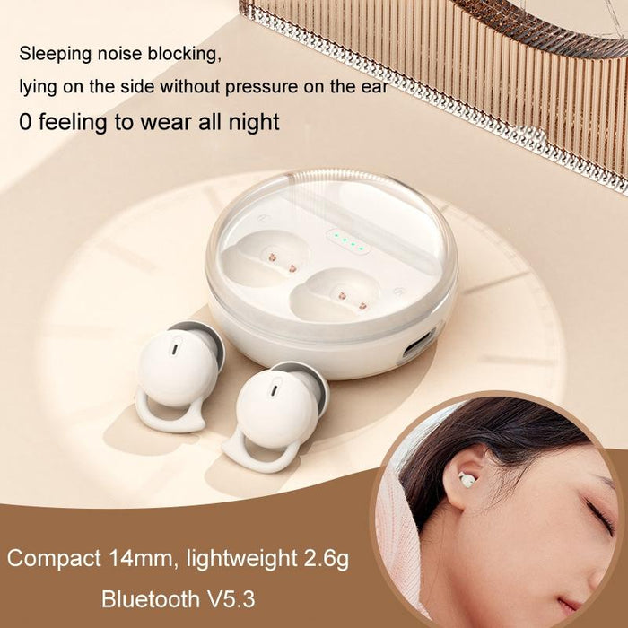 Q26 Sleep Mini Wireless Bluetooth 5.0 Earphone Invisible Comfortable Noise Canceling Earphones