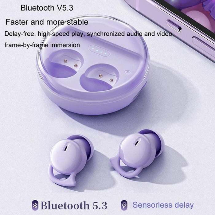 Q26 Sleep Mini Wireless Bluetooth 5.0 Earphone Invisible Comfortable Noise Canceling Earphones