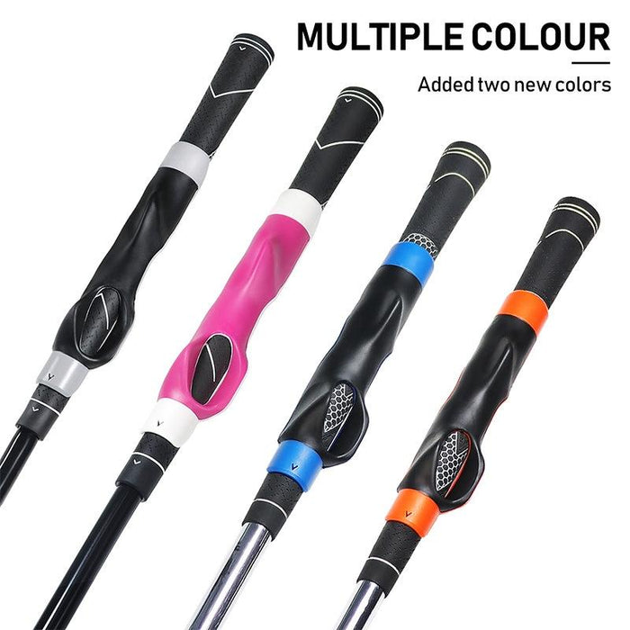 Golf Hand Grip Corrector Universal Grip Pole Cover Grip Training Exerciser For Beginners