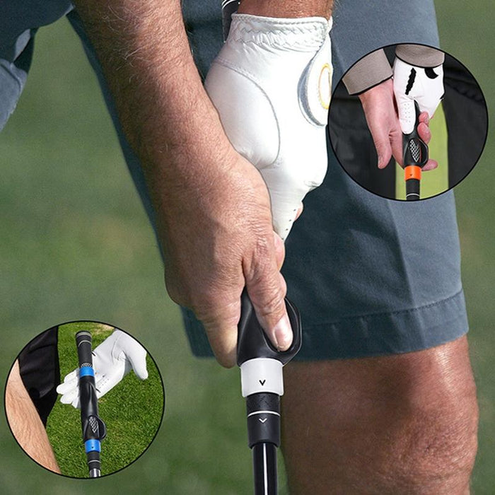 Golf Hand Grip Corrector Universal Grip Pole Cover Grip Training Exerciser For Beginners