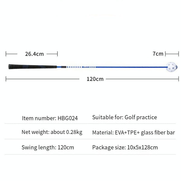 Hgb024 Golf Swing Sounding Training Stick To Improve Swing Speed And Delay Downswing