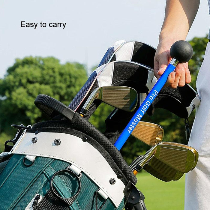 Hgb023 Foldable Golf Swing Trainer Correction Practitioner Adjustable Length Angle Trainer For Beginner