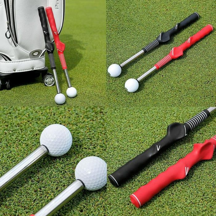 Hgb022 Retractable Swing Practice Stick Indoor Golf Sound Assistant Practitioner