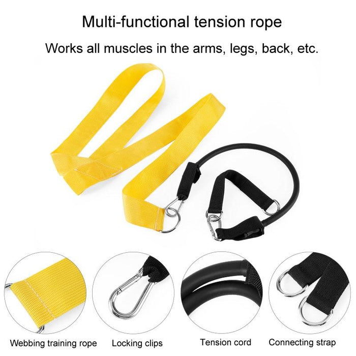 Hl014 Golf Swing Turn Training Belt Exercise Physical Fitness Rally Rope