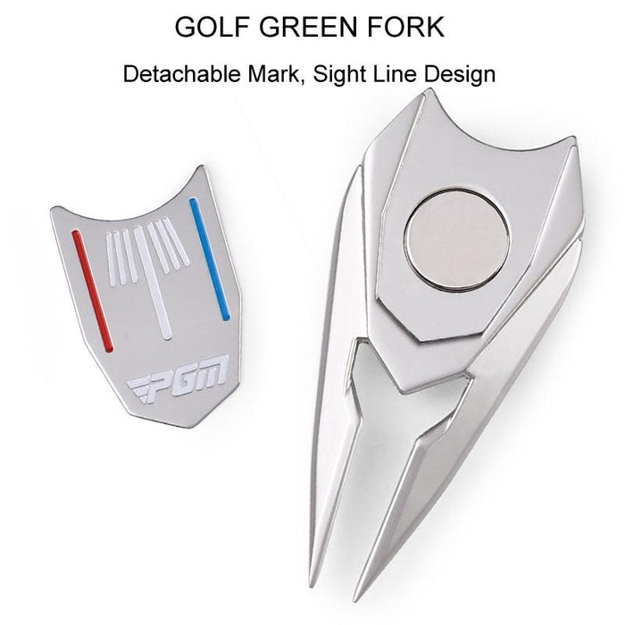 Glc006 Golf Green Fork Fairway Repair Tool With Mark Metal Material