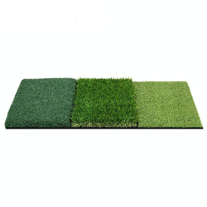 3 In 1 Golf Striking Hitting Resistant Practice Pad Indoor Mini Swing Chipping Hitting Mat