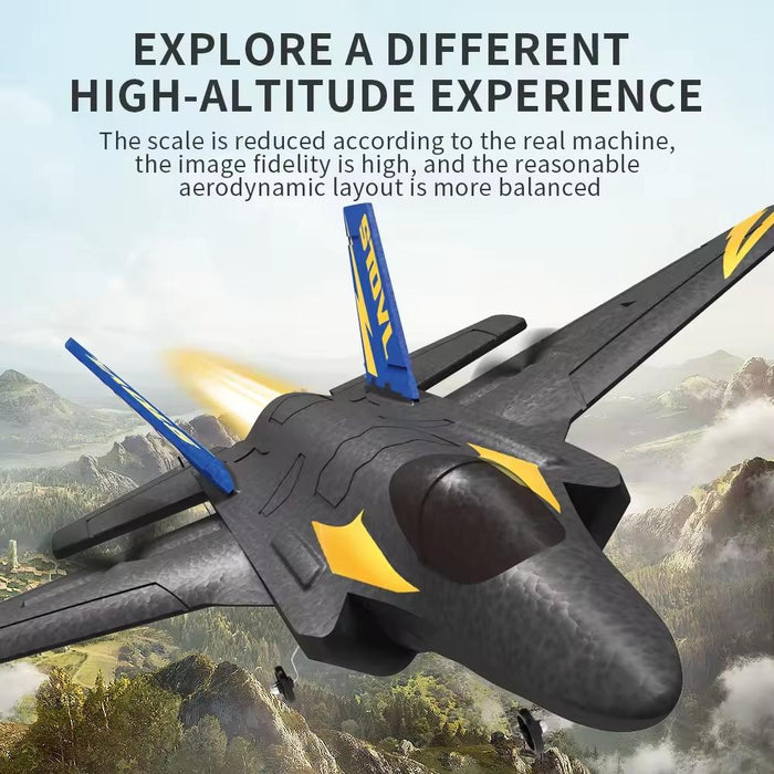 Z-57 4-Channel Remote Control Stunt Tumbling Aircraft Glider Fixed-Wing Foam Aircraft Model Single Battery