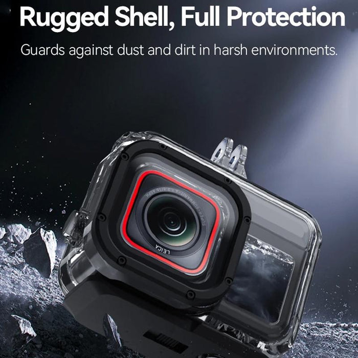 For Insta360 Ace Pro Camera 45M Waterproof Case Underwater Diving Housing Cover