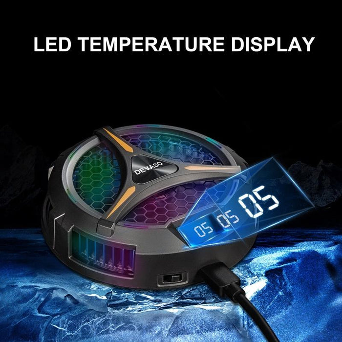 For Steam Deck / Steam Deck Oled Game Console Digital Display Metal Semiconductor Heat Sink