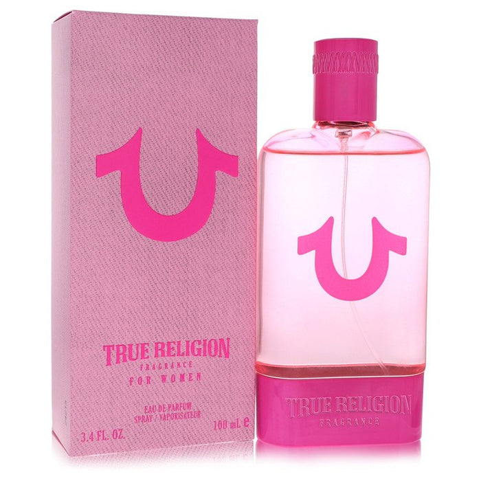 True Religion Pink Eau De Parfum Spray For Women-100 Ml