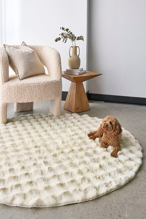 Washable Rug - Natural 200X200Cm