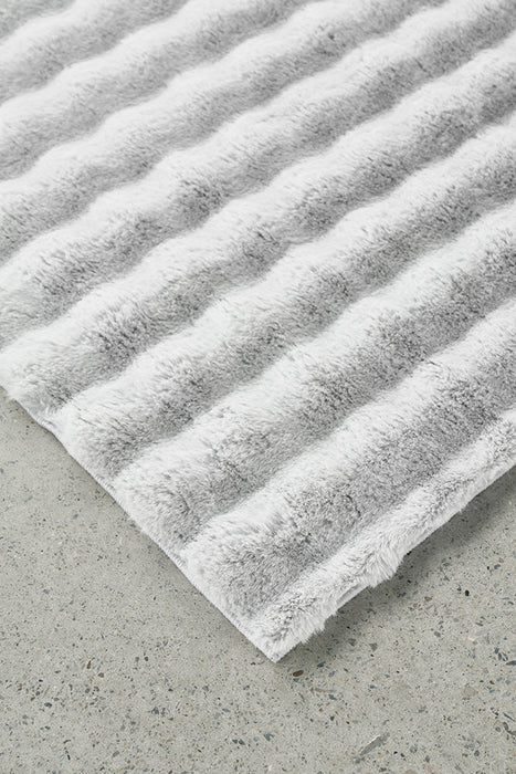 Washable Rug - Silver 160X100Cm