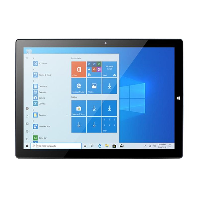 10.1 2 In 1 Tablet 6Gb 64Gb Win 10 Intel Quad Core Dual Wifi Bt Hdmi