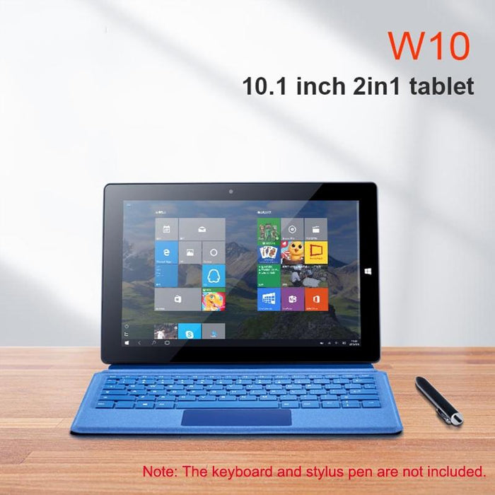 10.1 2 In 1 Tablet 6Gb 64Gb Win 10 Intel Quad Core Dual Wifi Bt Hdmi