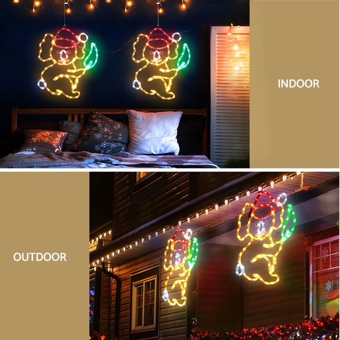 Christmas Lights 48Cm Motif 216 Led Rope Light Outdoor Decoration