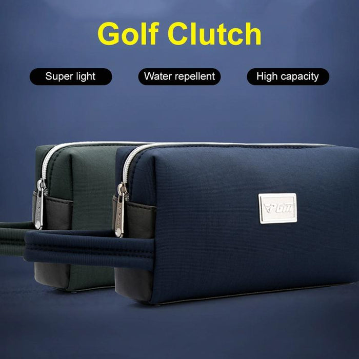 Golf Portable Lightweight Waterproof Multi-Function Large Capacity Nylon Clutch Bag For Men