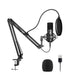 Nz Local Stock-a04h Usb Microphone Set 192khz 24bit Vocal