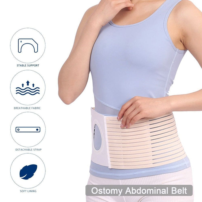 Abdominal Waist Brace Belt Prevent Parastomal Hernia