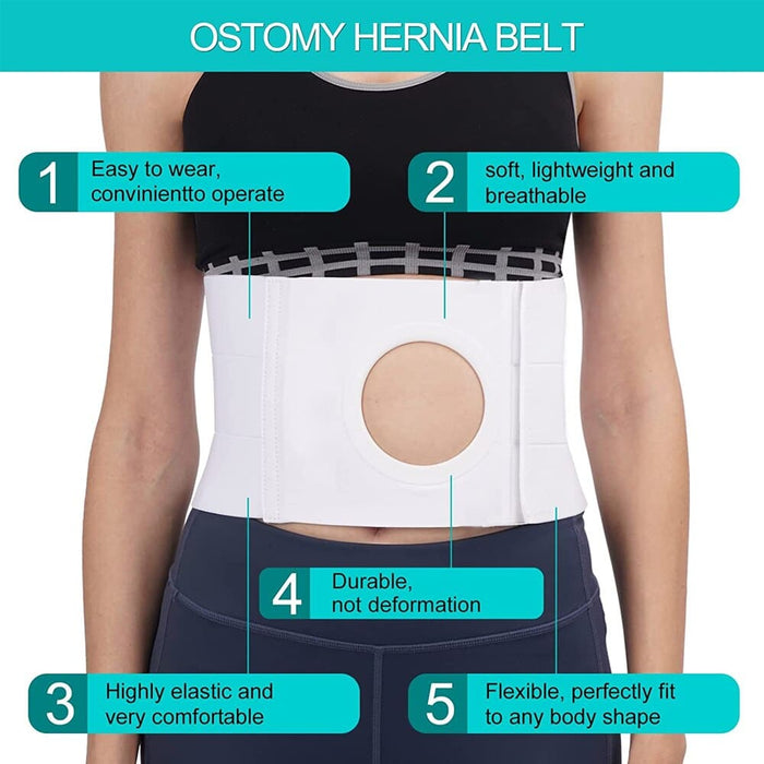 Abdominal Waist Brace Belt Prevent Parastomal Hernia